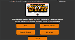 Desktop Screenshot of concordlockandsafe.com